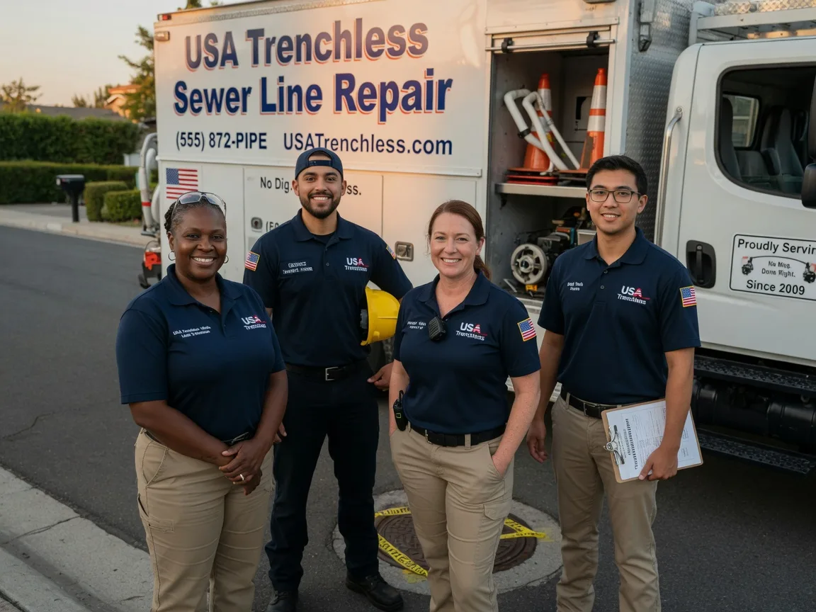 Sewer Line Repair company in Roans Prairie, TX